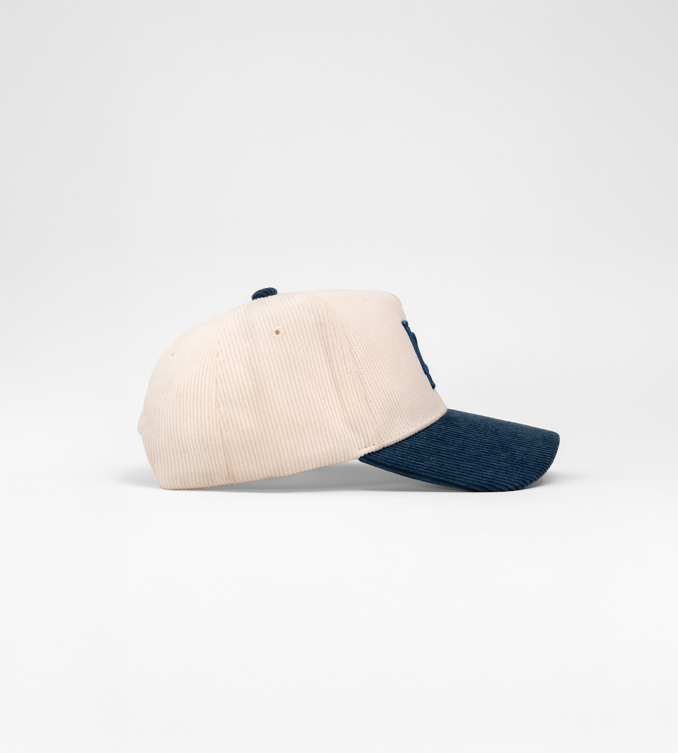 Blue 2 Tone Corduroy LA Hat